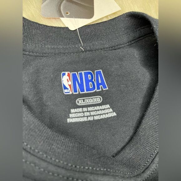 NBA San Antonio Spurs basketball black T shirt sz XL - Picture 3 of 6